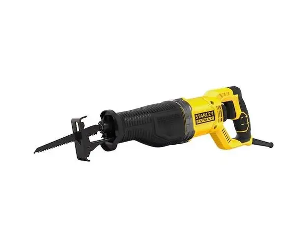 Fierastrau sabie Stanley FME360-QS, 900 W, 28 mm, lama inclusa (Galben/Negru)