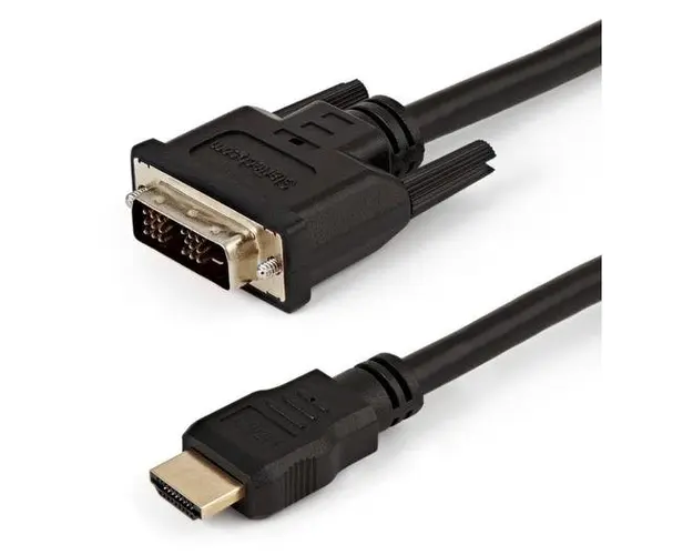 Cablu StarTech HDDVIMM150CM, HDMI, DVI-D, 1.5m (Negru)