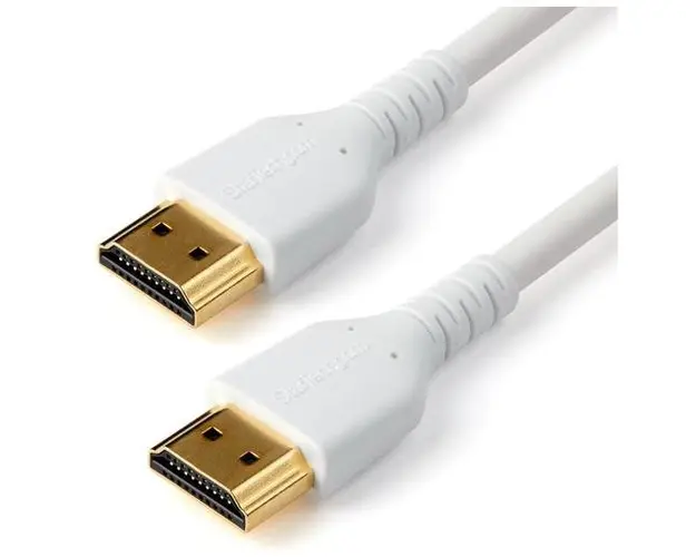 Cablu StarTech RHDMM1MPW, HDMI 2.0, 4K/60Hz, 1m (Alb)