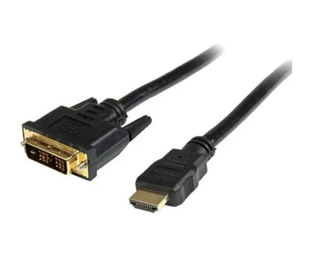 Cablu StarTech HDDVIMM2M, DVI-D, HDMI, 2m (Negru)