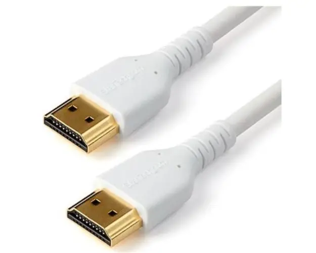 Cablu StarTech RHDMM2MPW, HDMI 2.0, 4K/60Hz, 2m (Alb)