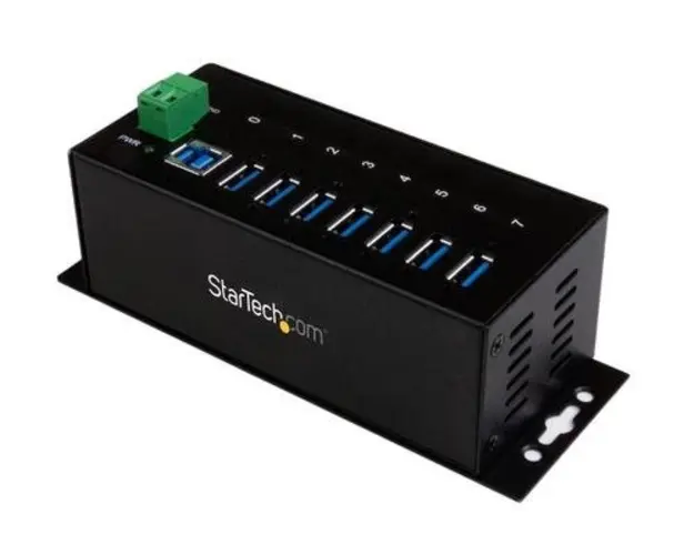 Hub USB StarTech ST7300USBME, 7 porturi USB Type-A (Negru)