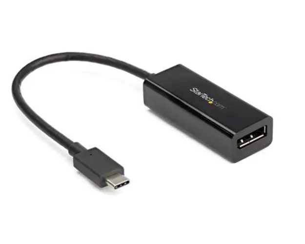 Adaptor video StarTech CDP2DP14B, USB-C, DisplayPort, 8K (Negru)