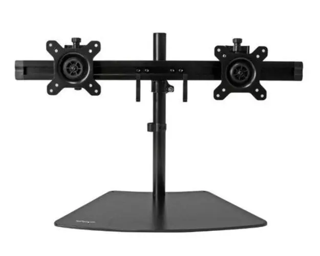 Stand moitoare StarTech ARMBARDUO, 24inch, 8kg/monitor (Negru)