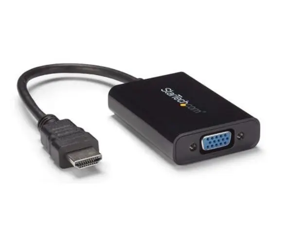 Adaptor video StarTech HD2VGAA2, HDMI, VGA, 1080p (Negru)