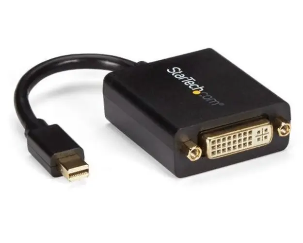Adaptor video StarTech MDP2DVIS, Mini-DisplayPort, DVI-I, 1080p (Negru)