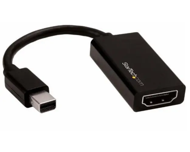 Adaptor video StarTech MDP2HD4K60S, HDMI, Mini DisplayPort, 4K/60Hz (Negru)