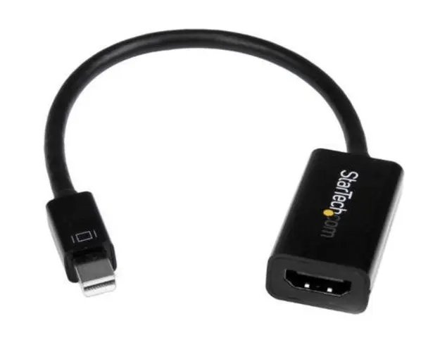 Adaptor video StarTech MDP2HD4KS, HDMI, Mini DisplayPort, 4K/30Hz (Negru)
