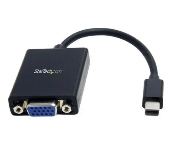 Adaptor video StarTech MDP2VGA, Mini DisplayPort, VGA, 1080p (Negru)