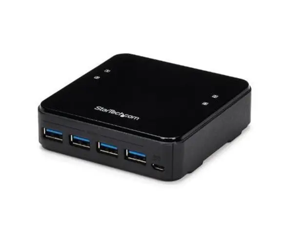 Hub USB StarTech HBS304A24A, 4 porturi (Negru)