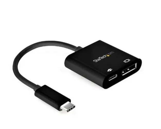 Adaptor video StarTech CDP2DP14UCPB, DisplayPort, USB-C, 8K/60Hz (Negru)