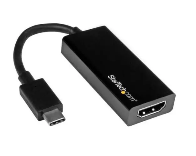 Adaptor StarTech CDP2HD, HDMI, USB-C, 4K/30Hz (Negru)