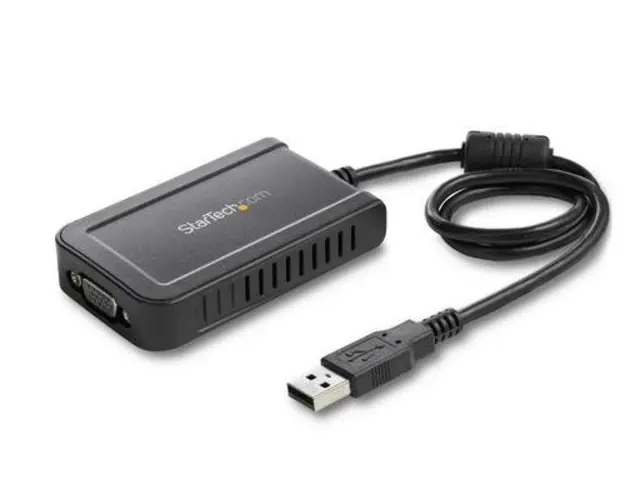 Adaptor video StarTech USB2VGAE3, VGA, USB , Full HD (Negru)