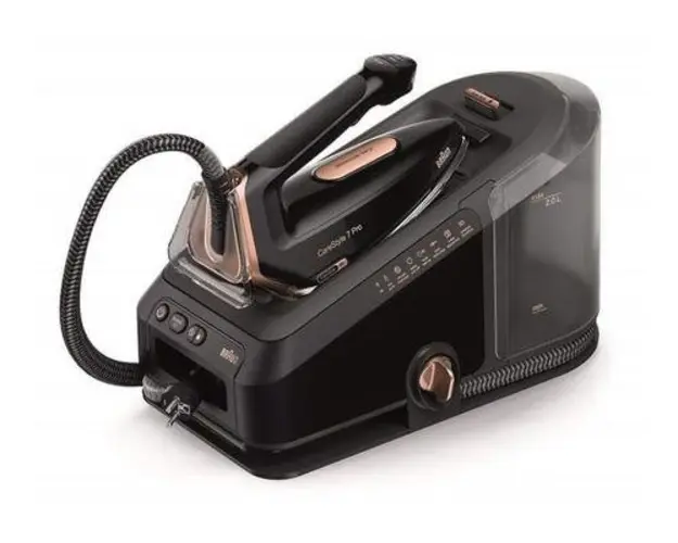 Statie de calcat Braun CareStyle 7 Pro IS 7286 BK, 2700 W, 2 L (Negru/Auriu)