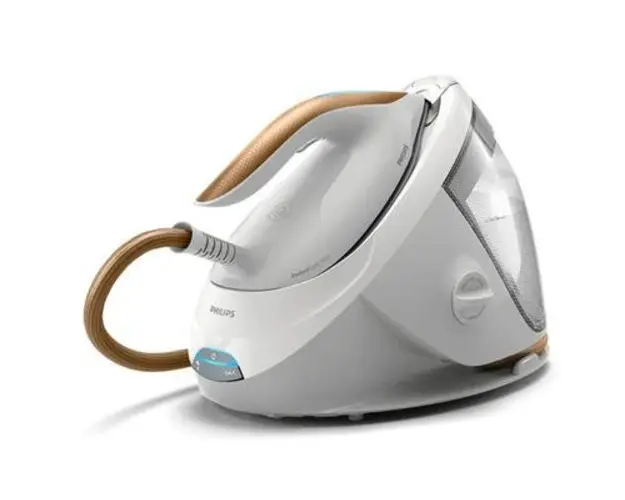 Statie de calcat PHILIPS PerfectCare seria 7000 PSG7040/10, 2100 W, 600g/min, 1.8 L, Talpa SteamGlide Elite (Alb/Auriu)