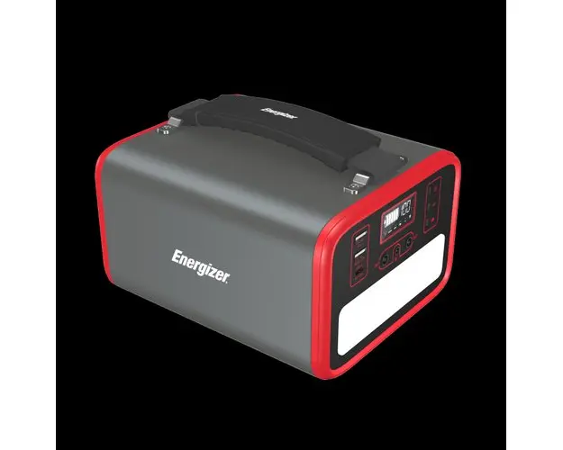 Statie de incarcare electrica Energizer PPS240W2, 72000 mAh, 230.4 Wh, 150 W, 6 porturi incarcare (Negru/Rosu)