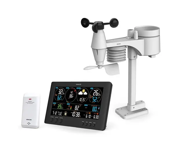 Statie Meteo Sencor SWS 12500 (Negru)