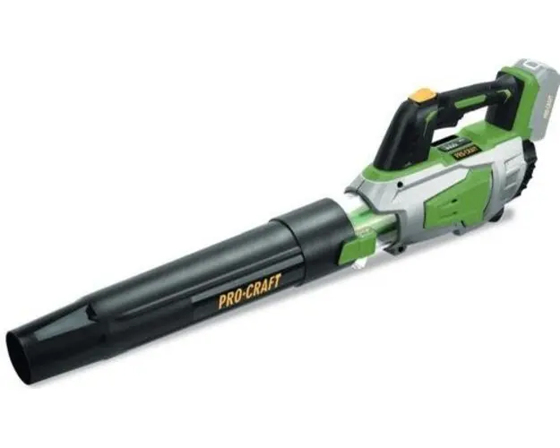 Suflanta pe acumulator ProCraft PB20, 20 V, 16000 rpm, 13.2 m3/min, Fara acumulator (Negru/Verde)