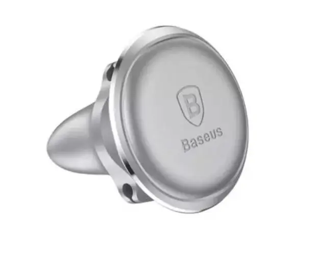 Suport auto Baseus Magnetic Air Vent, Rotire 360 grade (Argintiu)