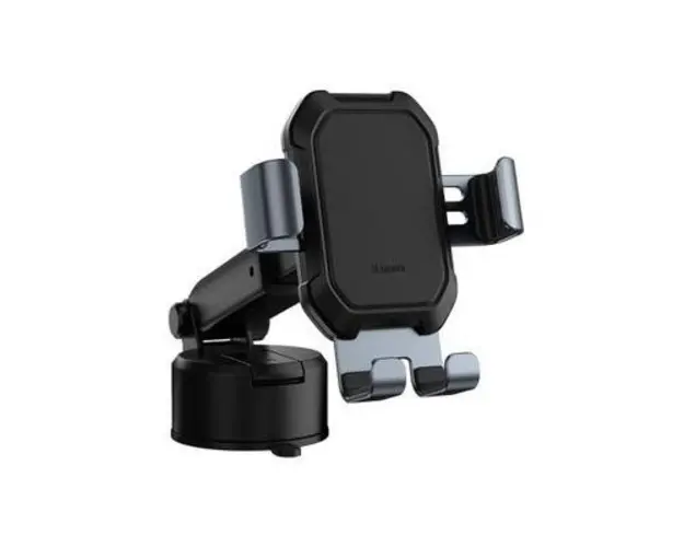 Suport Auto Baseus Tank Gravity Tarnish SUYL-TK01, prindere de bord sau parbriz (Negru)