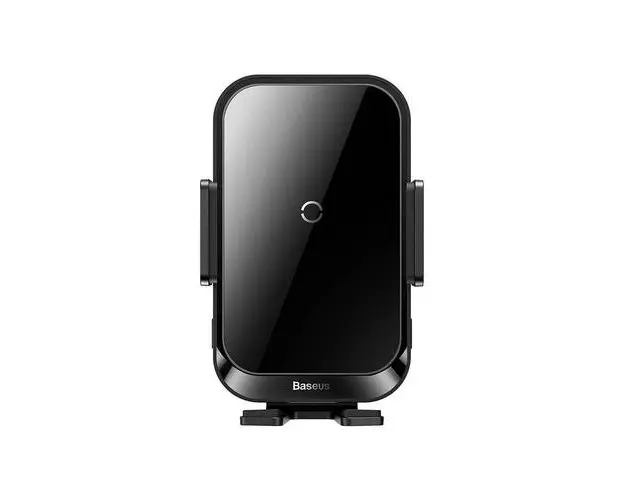 Suport auto cu incarcare wireless Baseus Halo Electric, 15W, Negru