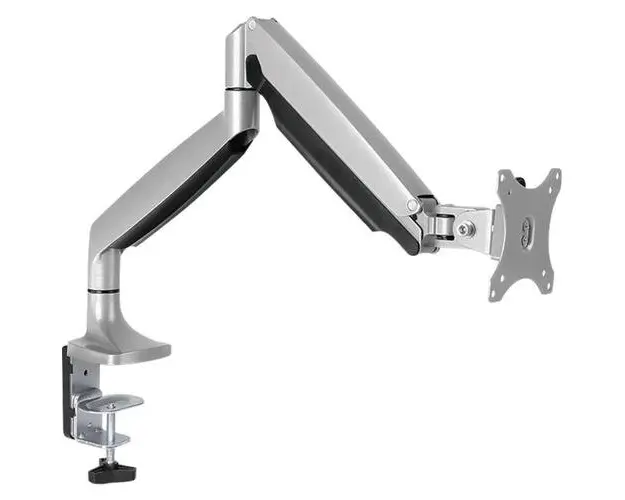 Suport Monitor Birou Logilink BP0042, 13-32inch, Pivot, max 9Kg (Argintiu)