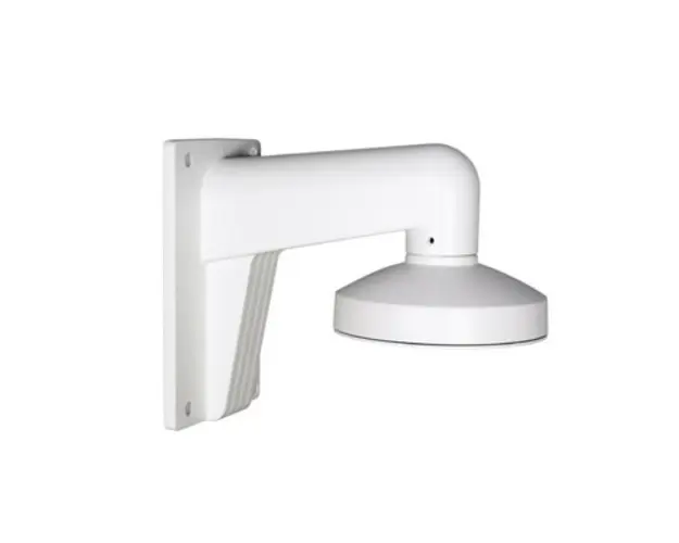 Suport montaj pe perete pentru camere dome Hikvision DS-1273ZJ-140, aluminiu (Alb)