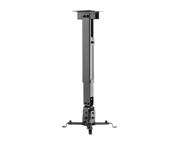 Suport de tavan pentru videoproiector Nexio NX-PRB-2G, reglabil, extensie 43-65 cm, capacitate sustinere 20KG (Negru)