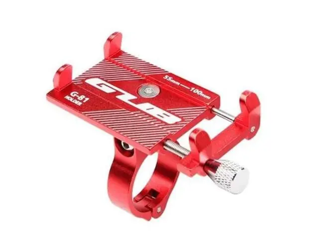 Suport telefon GUB G81 pentru trotineta electrica (Rosu)