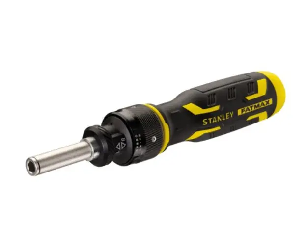 Surubelnita cu clichet Stanley Speeddrive Fatmax FMHT62692-0, suport biti, suport intern biti