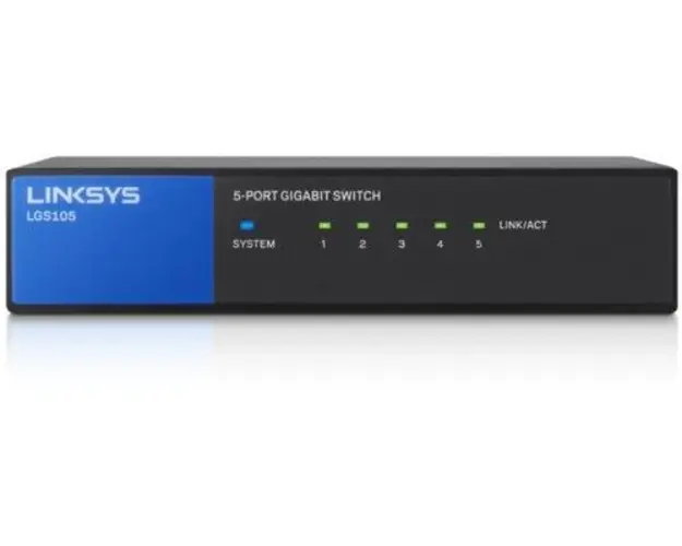 Switch Linksys LGS105&#44; 5 porturi