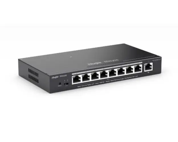 Switch Reyee RG-ES209GC-P, 9 Porturi, Gigabit, PoE