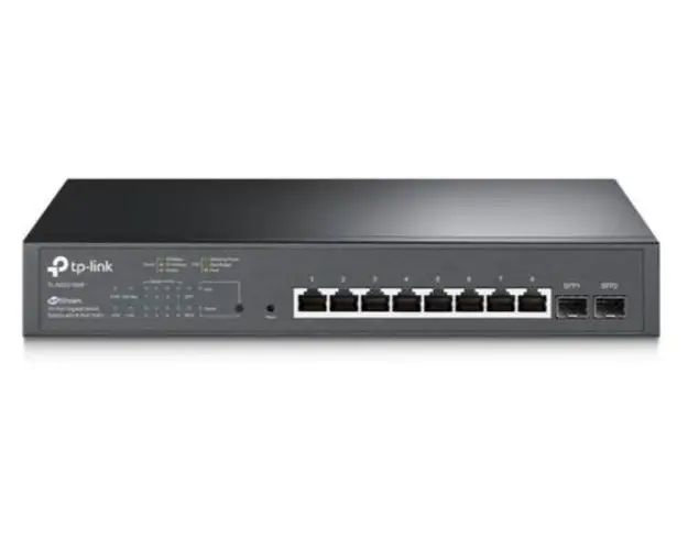 Switch TP-LINK TL-SG2210MP, Gigabit, 8 Porturi, PoE