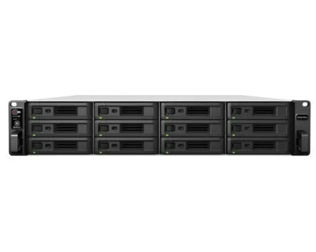 Nas Synology RS3621RPXS, 12 Bay-uri, Procesor Intel Xeon D-1531, 8 GB DDR4, Gigabit (Negru)