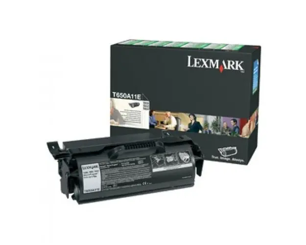Toner Lexmark 0T650A11E (Negru - program return)