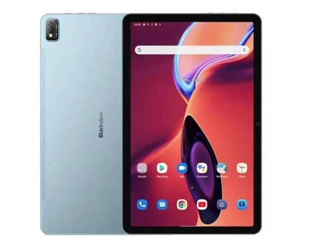 Tableta Blackview Tab 16, Ecran FHD+ IPS 11inch, Procesor Octa-Core Unisoc Tiger T616, 8GB RAM, 256GB Flash, Wi-Fi, 4G, Dual Sim, Android (Albastru)