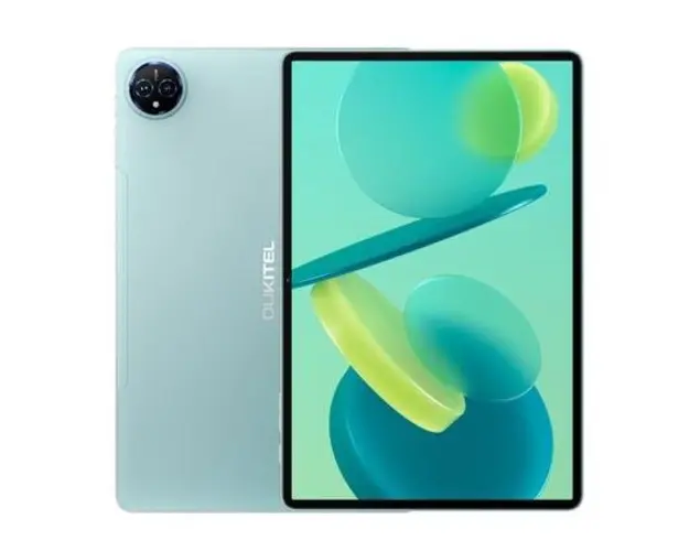 Tableta Oukitel OT12, Procesor Unisoc T618 Octa-Core, 4GB RAM, 256GB Flash, 13MP, Wi-Fi, Bluetooth, 4G, Dual SIM, Android (Verde)
