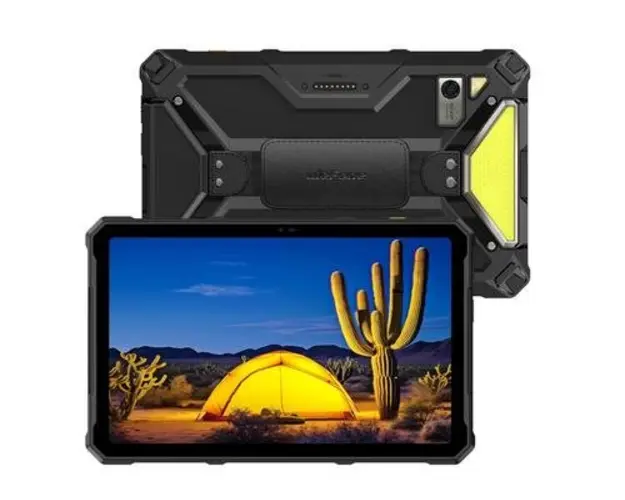 Tableta Ulefone Armor Pad 4 Ultra, Procesor MediaTek Dimensity 6300 5G, Ecran IPS 10.36inch, 8GB RAM, 256GB Flash, 50MP, Wi-Fi, Bluetooth, GPS, Face ID, Android, 5G, Dual SIM (Negru)