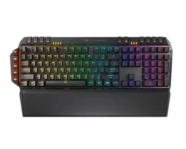Tastatura Gaming Mecanica Cougar 700K Evo, Red Cherry MX, Iluminare RGB, USB (Negru)