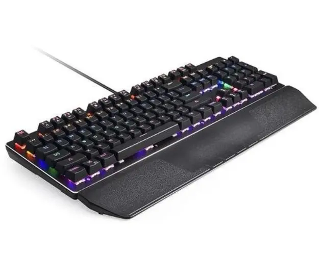 Tastatura Gaming Varr Omega OVMK3BK11, USB, Iluminare LED, Mecanica (Negru)