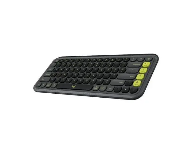 Tastatura Logitech Pop Icon Keys, Bluetooth, Layout US (Negru)