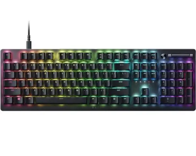 Tastatura Gaming Razer DeathStalker V2, Linear Optical Switch, USB, Layout US (Negru)