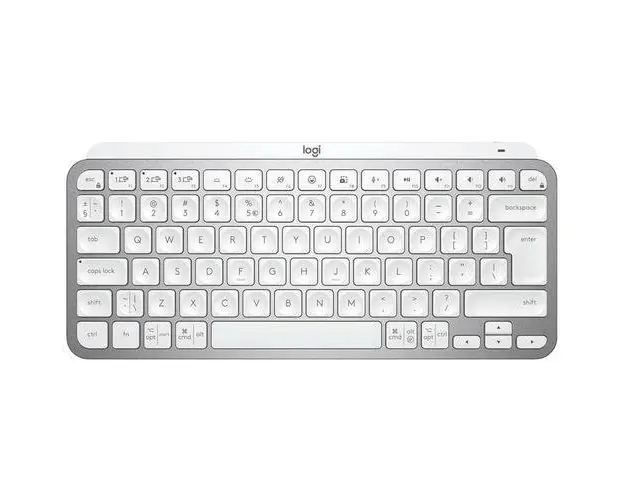 Tastatura Wireless LOGITECH MX Keys Mini Minimalist, Illuminata (Gri) 