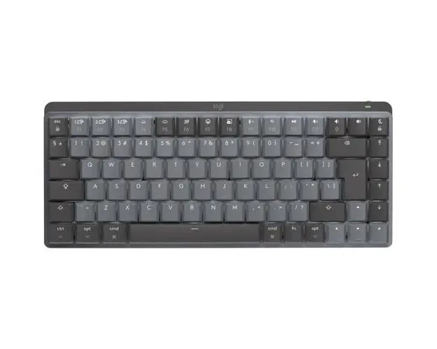 Tastatura Wireless Logitech MX Mechanical Mini for Mac, Bluetooth Illuminated Performance, US INT (Negru) 