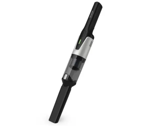 Aspirator portabil de mana TEFAL X-touch TX9736WO, 10 minute autonomie, recipient 0.2 l (Negru/Gri)