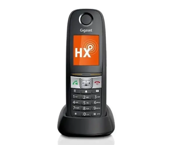 Telefon DECT Gigaset E630 HX, Hands Free, IP65 (Negru)