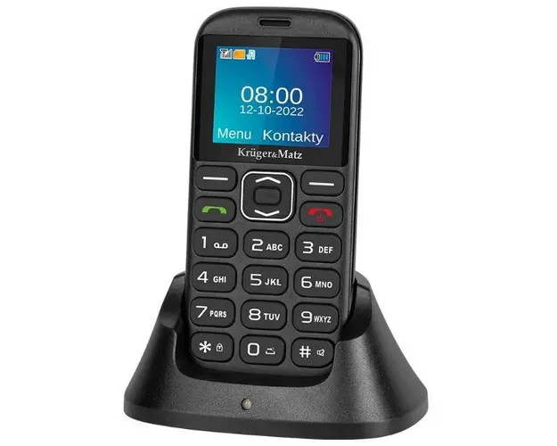 Telefon Seniori Kruger&Matz KM0921, Dual Sim (Negru)