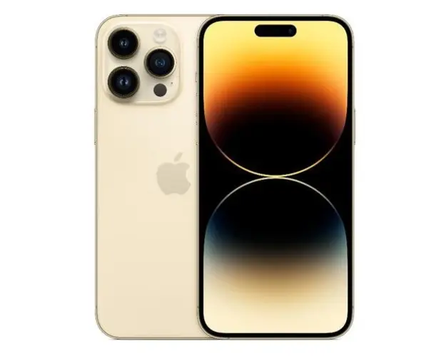 Telefon Mobil Apple iPhone 14 Pro Max, LTPO Super Retina XDR OLED 6.7inch, 1TB Flash, Camera Quad 48 + 12 + 12 MP + TOF 3D LiDAR, Wi-Fi, 5G, iOS (Auriu)