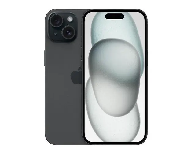Telefon Mobil Apple iPhone 15, Super Retina XDR OLED 6.1inch, 256GB Flash, Camera Duala 48 + 12 MP, Wi-Fi, 5G, iOS (Negru)
