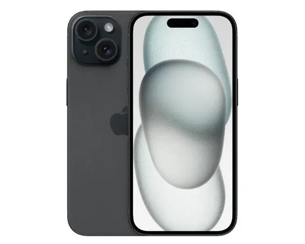 Telefon Mobil Apple iPhone 15 Plus, Super Retina XDR OLED 6.7inch, 128GB Flash, Camera Duala 48 + 12 MP, Wi-Fi, 5G, iOS (Negru)
